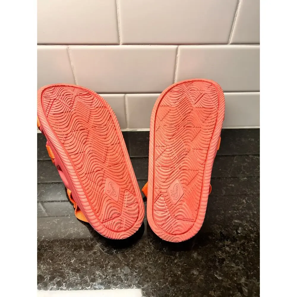 Chaco Kids Chillos Sport Sandals Slides Slingback Outdoor Rose Pink Size 3‎